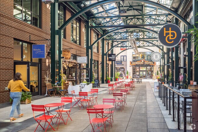 The 5th Public Market Alley in the Downtown neighborhood in Eugene, OR.