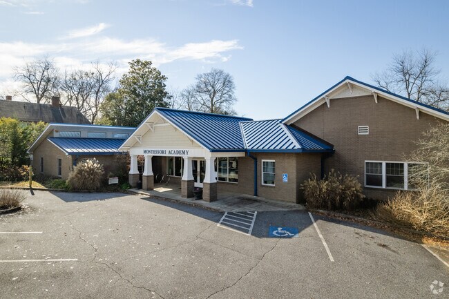 Entrance to Montessori Academy