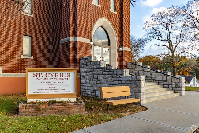 St. Cyril Catholic Church was originally a Slavic mission church in the early 1900s.