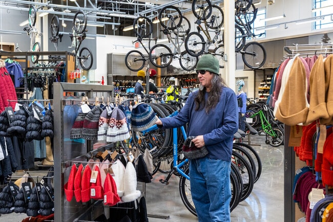 If you like the outdoors, REI is there for all your outdoor activities and necessities.