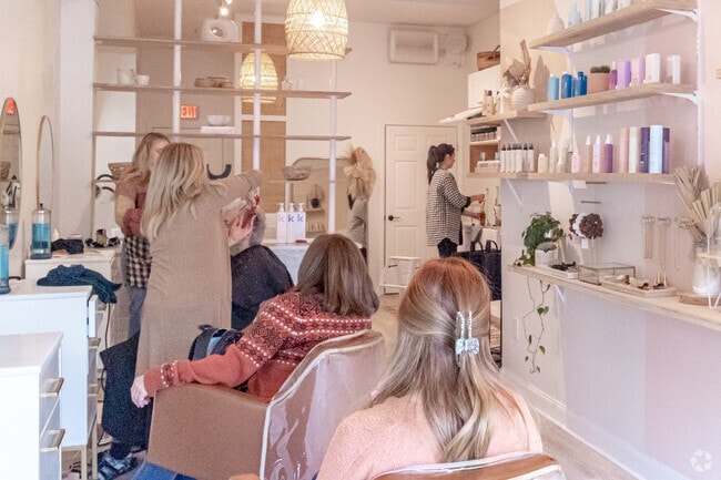 Boho House Hair Salon will take care of your hair styling needs.