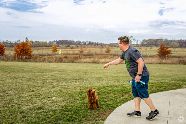 Waukegan Gardens pet owners can take their dogs to the dog park at Waukegan Savanna.