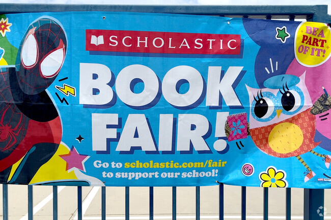 Terra Vista Elementary School of Rancho Cucamonga has book fairs and other events.