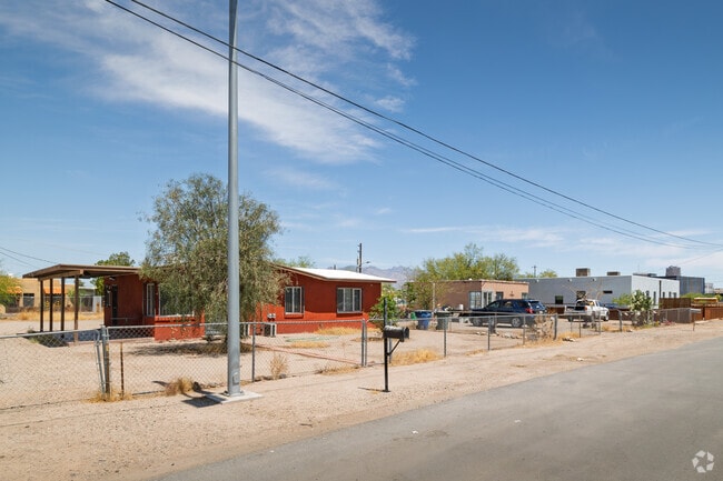Some homes sit on large lots in Kroeger.