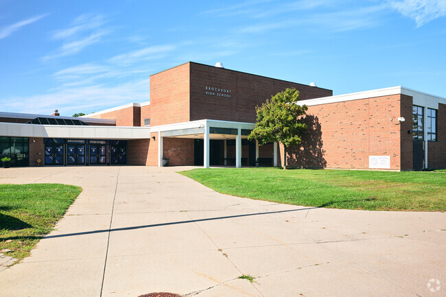 Brockport High School in Brockport, NY.