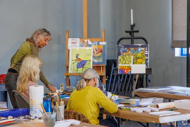 Casa Alegre residents head to Artisan Art Supplies for their wide selection and art classes.