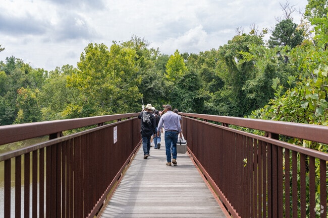 Bermuda Hundred residents can head to the Dutch Gap trails for long walks and fishing.