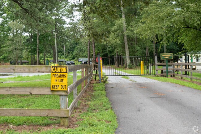 The Pitt County Wildlife Club in Belvoir is a private facility featuring nine outdoor shooting ranges for members.