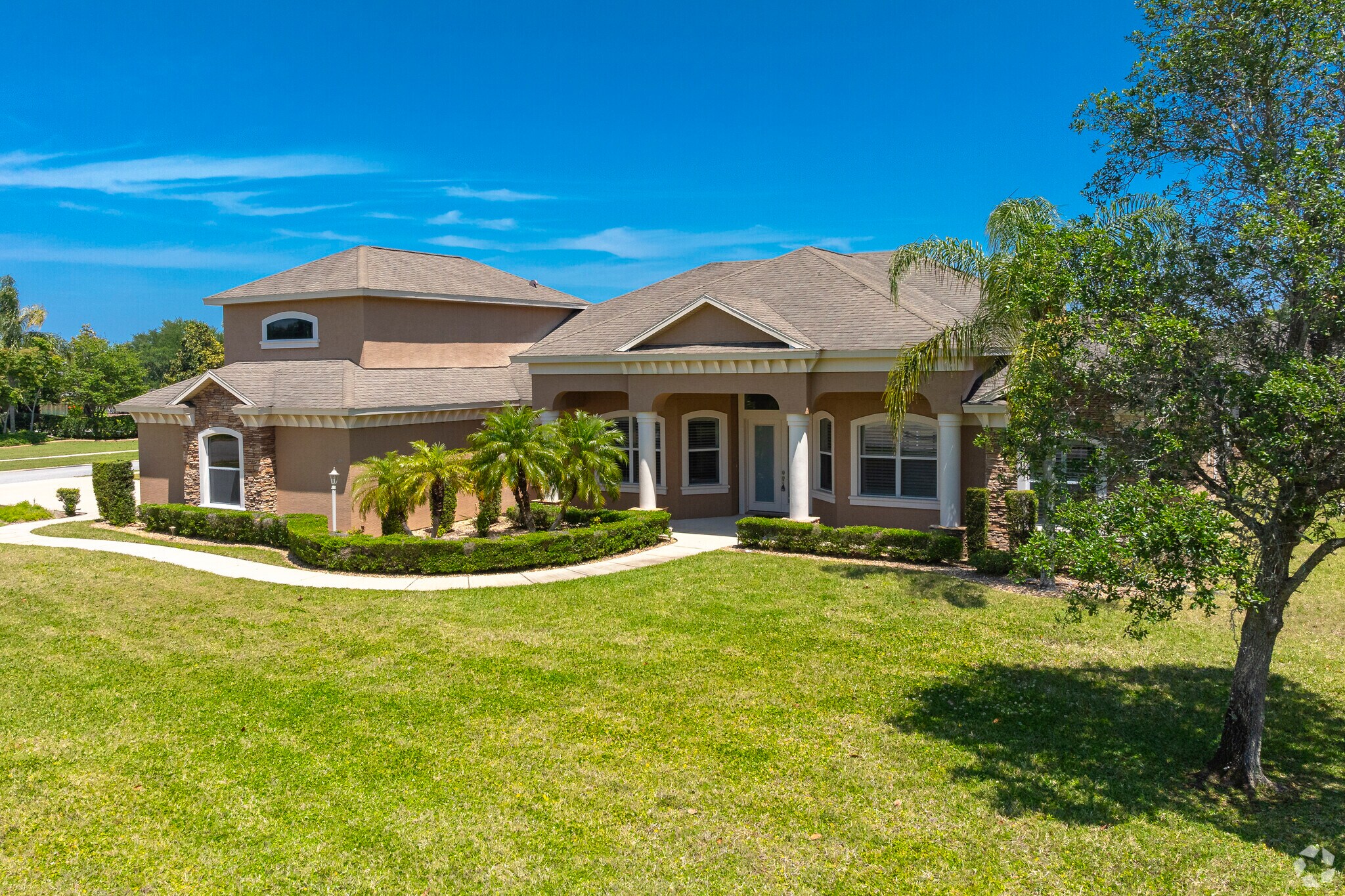 You can find many Spanish influenced homes throughout Broken Bow Estates.