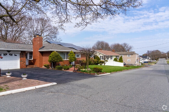 The residential streets in Hamilton are not used as cut throughs, providing quiet surroundings.