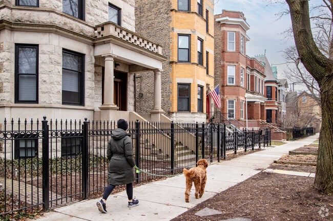 Lakeview features century-old brown and greystones.