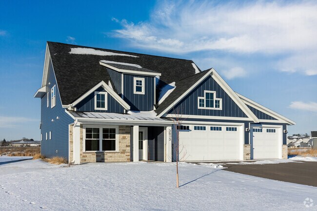New traditional-style home construction is becoming commonplace as St. Cloud's housing development continues to expand.