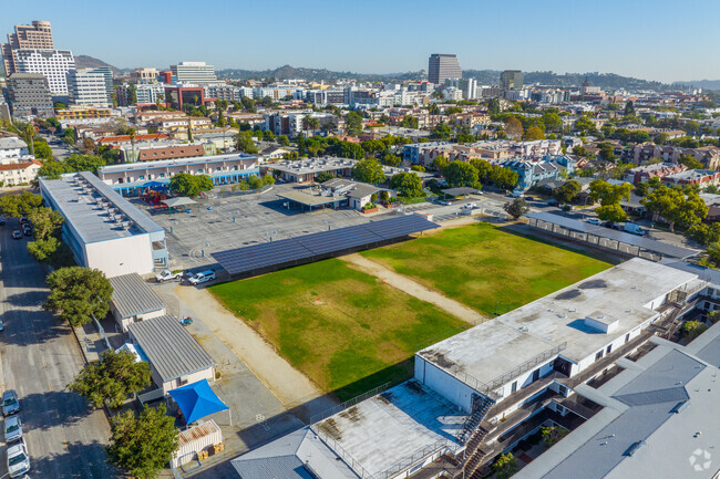 Columbus Elementary School has a lot of outdoor space for its students in South Glendale.