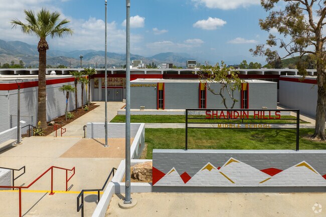 Shandin Hills Middle School has a state of the art facility.