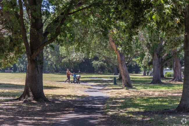 Terrace's Camille Park features a 1/4 mile loop that is perfect for jogging or a casual stroll.