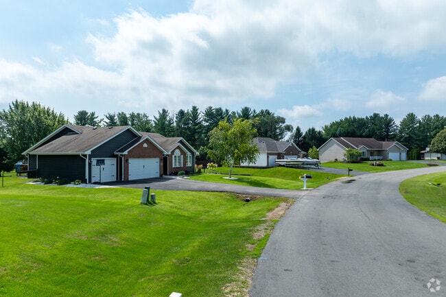 Quiet suburban streets in a cozy Byron neighborhood.