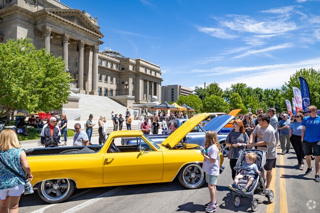 You'll find quite a variety of classic and antique cars at the Boise Fathers Day Car Show.