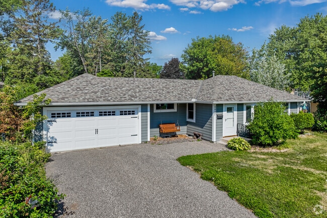 Rambler-style homes offer classic charm along Boone Avenue.