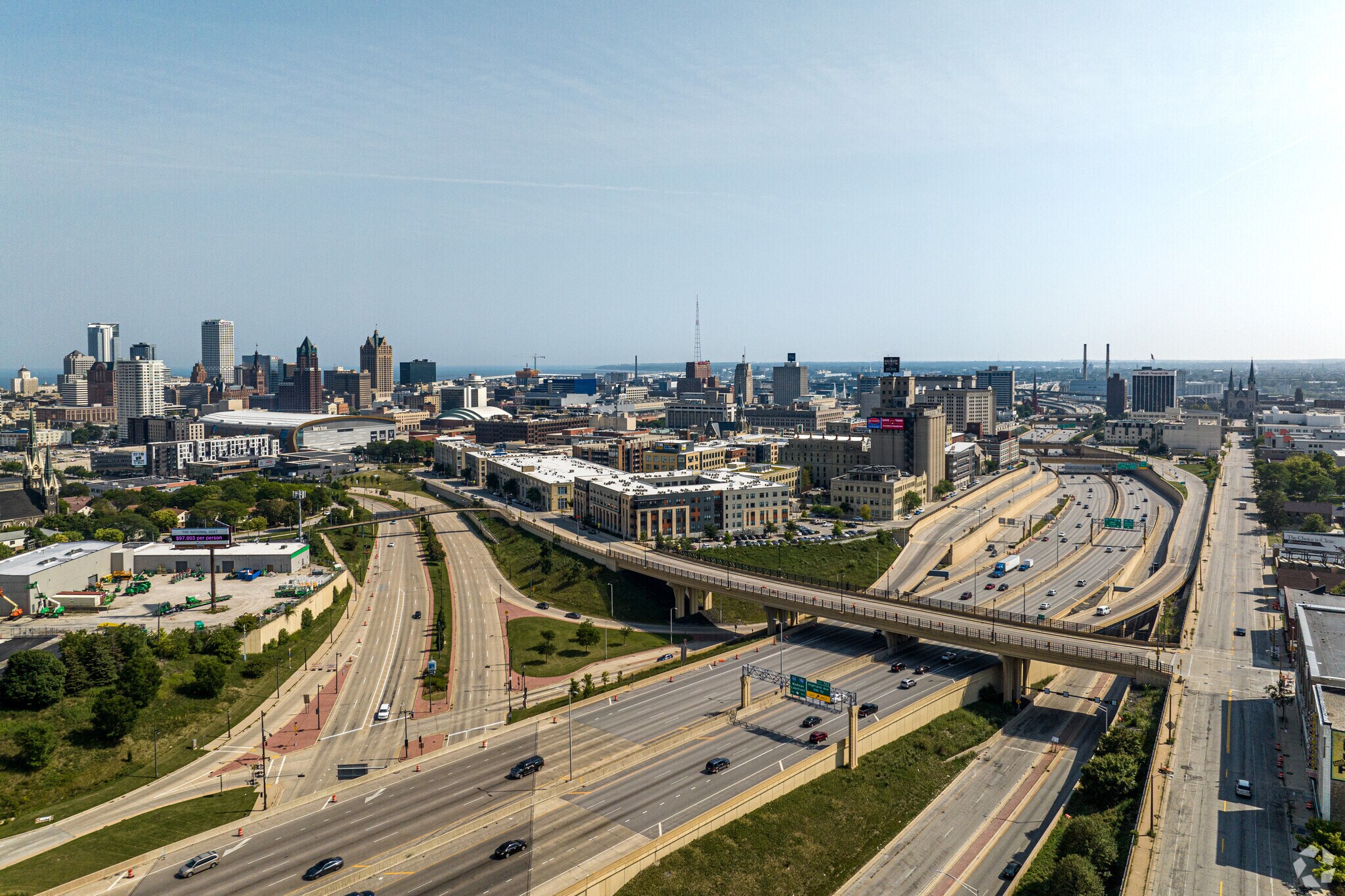 The King Park Neighborhood is located next to the I43 corridor and provides access to the city.