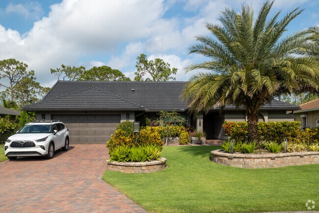 Many of the homes in the Council neighborhood in Bonita Springs, FL sit on what was formerly Bonita Lakes Golf Course and still have expansive views.