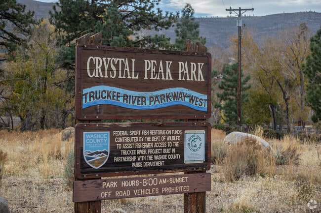 Families will enjoy exploring Crystal Peak Park in Verdi.