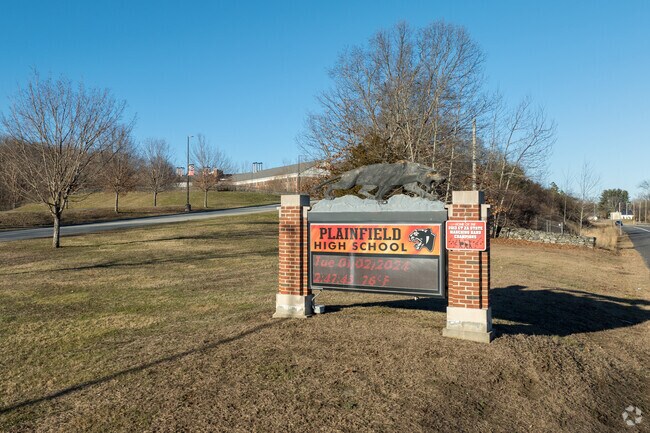 Plainfield High School stands at the heart of the community, home of the Panthers and generations of local pride.