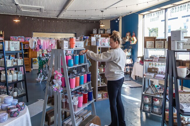 There are many small businesses along Milwaukee St, the split highway through Robertsdale.