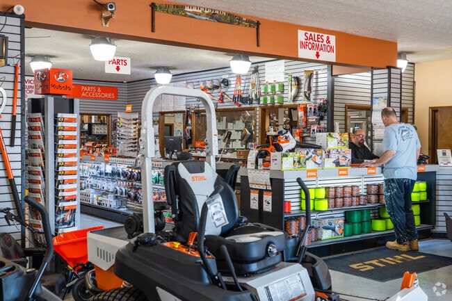 Hagan's Saw Shop carries any tool you need for mowing, sawing, or cutting.