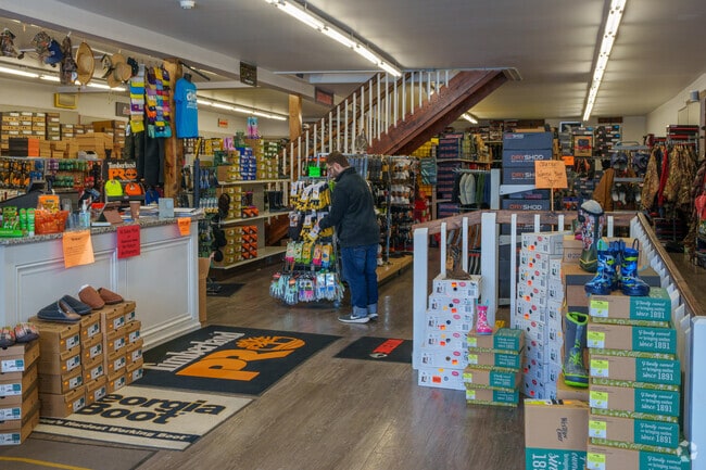 Neckers Company Store near French Creek is a shop for outerwear.