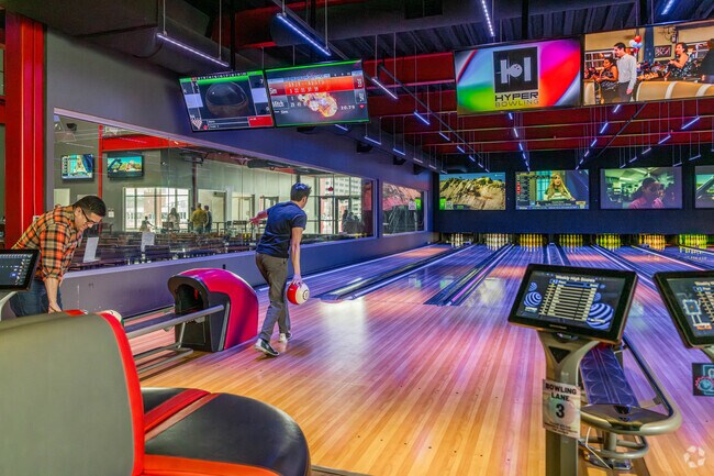 Whirlyball in South Loop also has a bowling alley.