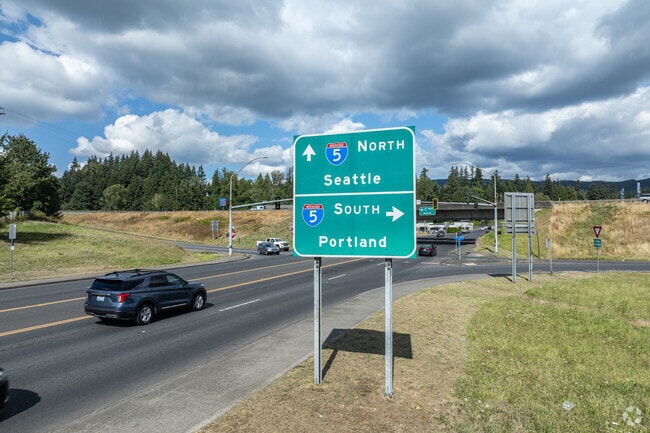 Cascade-City View offers easy access to Interstate 5.