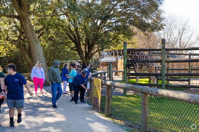 There are plenty of opportunities to engage with the animals at Gulf Breeze Zoo.