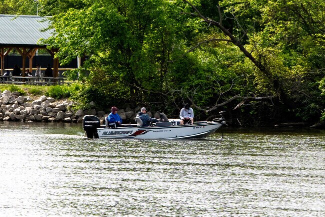 The boat launch at Carronde Park provides easy access to the St. Joseph River near Vineland.