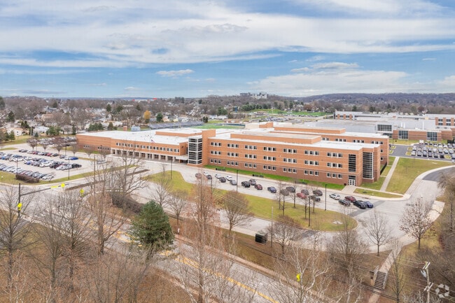 Upper Merion Middle School shares grounds with Upper Merion High School.
