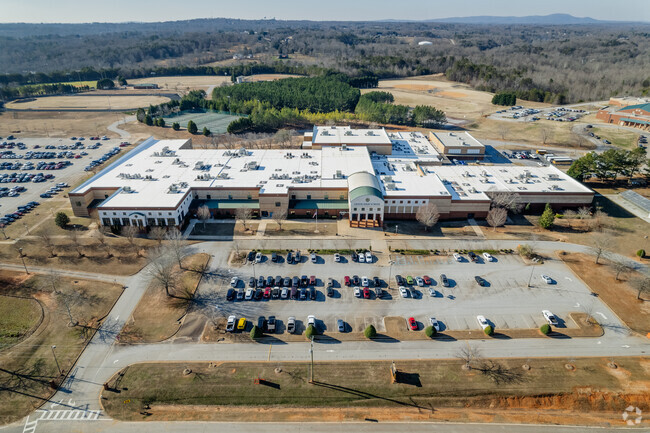 Front overview of Greer High School
