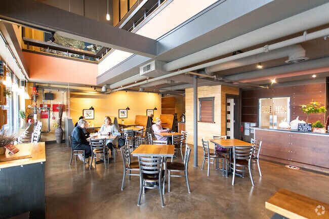 Zingo's Mediterranean in the neighborhood of Ottawa features wraps and salads for lunch.