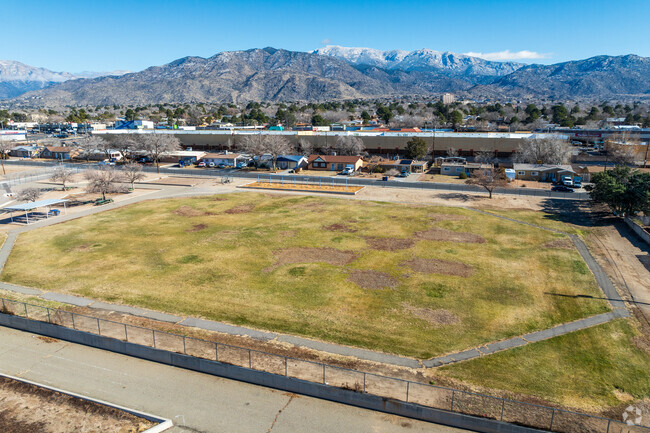Public Academy for Performing Arts
large grass field in NE Albuquerque.