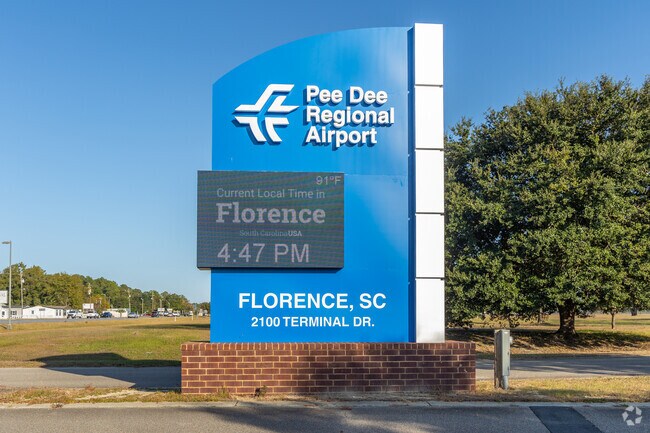Pee Dee Regional Airport connects Olde Mill commuters to destinations near and far.