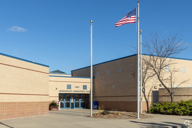 The Rosemount Community Center is home to the city's ice arena and the National Guard.