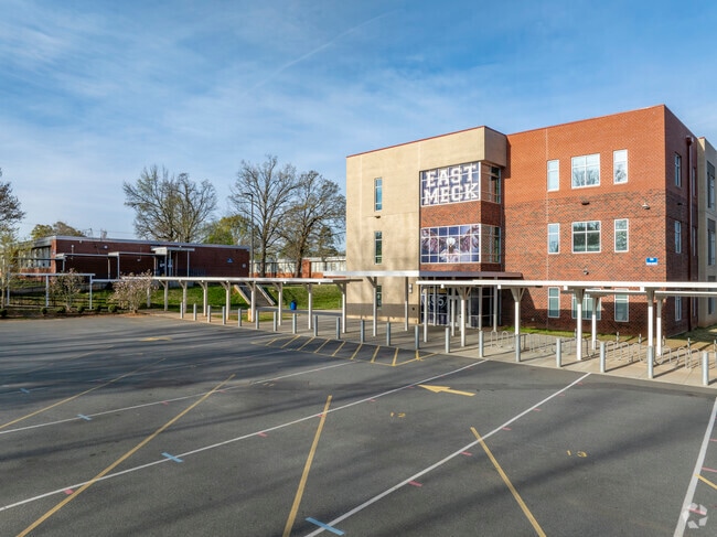 East Mecklenburg High School has a large student body in Stonehave.