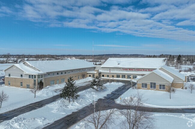 Living Word Lutheran High School is where older students may attend.