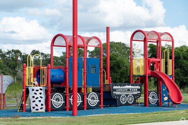 Legacy Park in East Gate has a kid's playground.