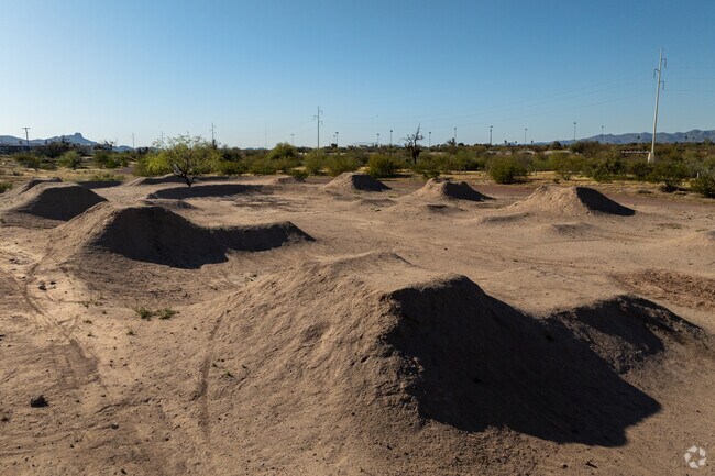 Have some fun at the  Kory Laos Memorial Freestyle BMX Park.