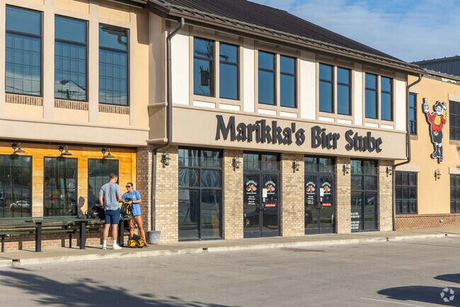 Marikka's German Bier Stube serves authentic German beer and food in Hill N Dale.