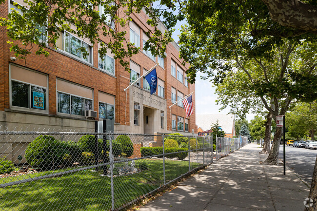 Our Lady of Fatima School in Queens, New York sits on a quiet residential neighborhood.