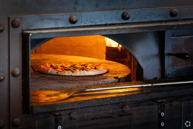 Pizza lovers can watch their pizza being made in the oven inside Riggatti's in Winchester Hills.