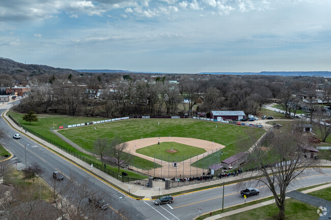 Viking Field is within walking distance of Holmen Middle School.