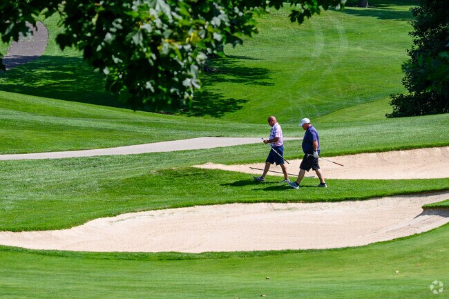 Many residents enjoy golfing at the Kalamazoo Country Club near Hill N Brook.