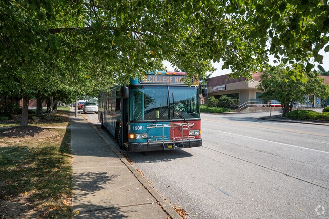The public bus system is extensive and connects Covenanter to the rest of Bloomington.