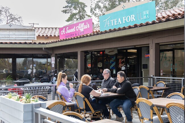 Customers can dine outdoors on the patio at The Breakfast Club in Rancho San Miguel.